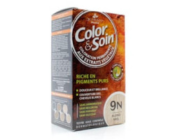 Color & Soin / 135 ml Coloration pour cheveux - Blond miel 9N