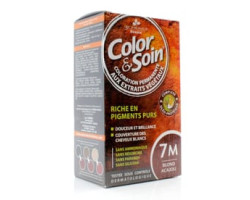 Color & Soin / 135 ml Coloration pour cheveux - Blond acajou 7M