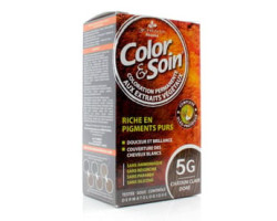 Color & Soin / 135 ml Coloration pour cheveux - Châtain clair doré 5G