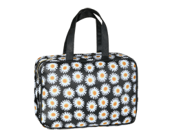 PERSONNELLE Sac à cosmétiques, marguerites, 1 unité