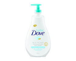 BABY DOVE Tête aux Pieds nettoyant hydratation riche, 591 ml