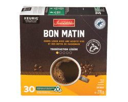 IRRESISTIBLES Bon matin dosettes de café K-Cup, 270 g