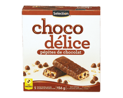 SELECTION Choco Délice pépites de chocolat, 156 g