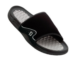 Sandales athlétiques Slide II pour hommes – Noir / Blanc (FJ62903)