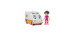 Disney Junior Firebuds, Violette et Axelle, figurine articulée et ambulance avec mouvement des yeux interactif