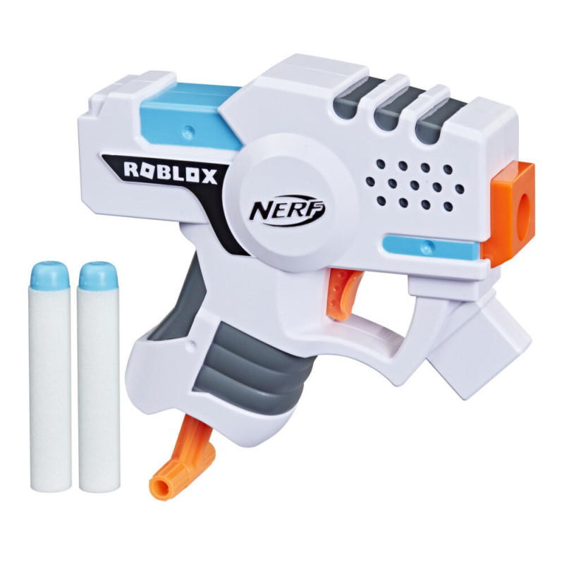 Nerf Roblox Strucid : Boom Strike, blaster à fléchettes, poignée d'amorçage