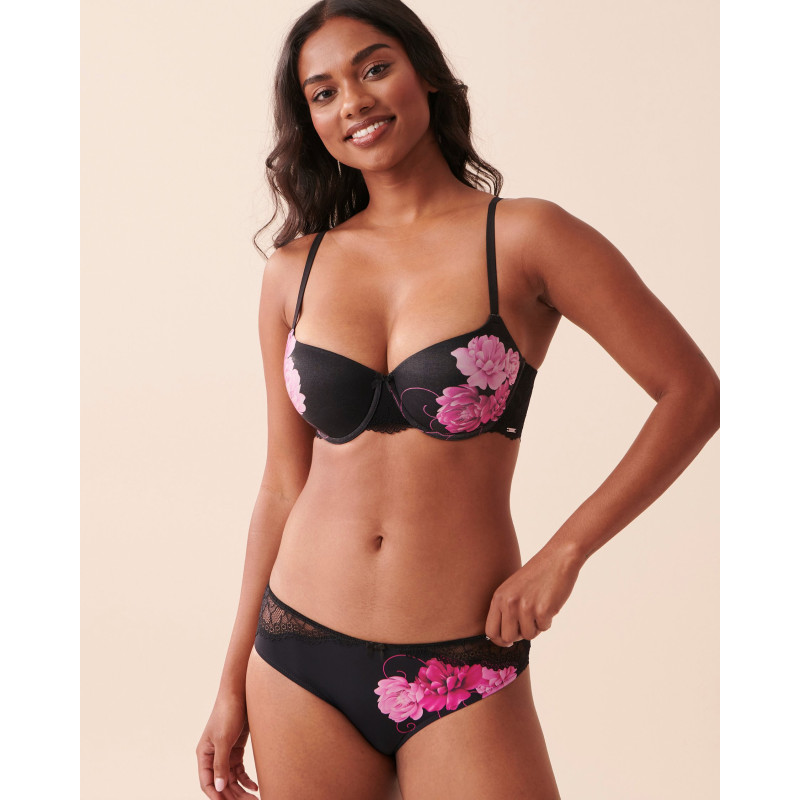 Soutien-gorge doublure légère demi-buste flexible balconnet