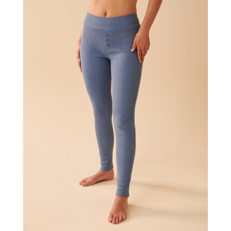 Pantalon côtelé ajusté