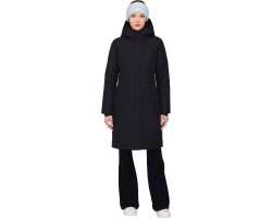 Quartz Co. Manteau d'hiver en duvet à capuchon Fermont - Ajustée - Femme