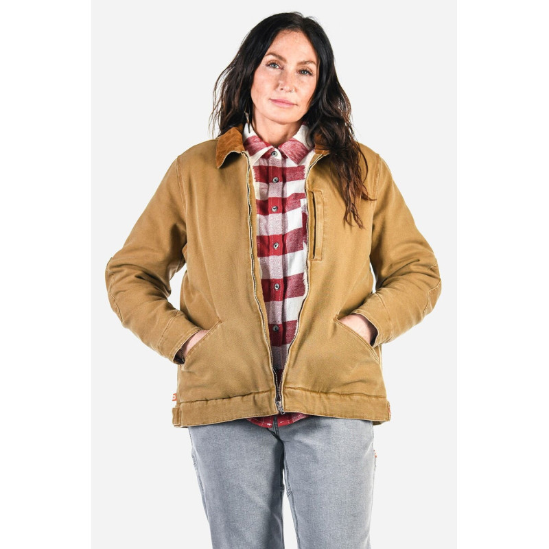 Dovetail Workwear Manteau de camionneur Old School - Femme