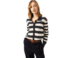 Galway striped vest - Women's