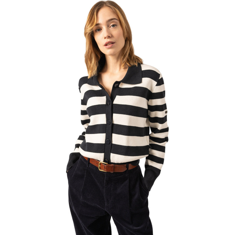 Galway striped vest - Women's