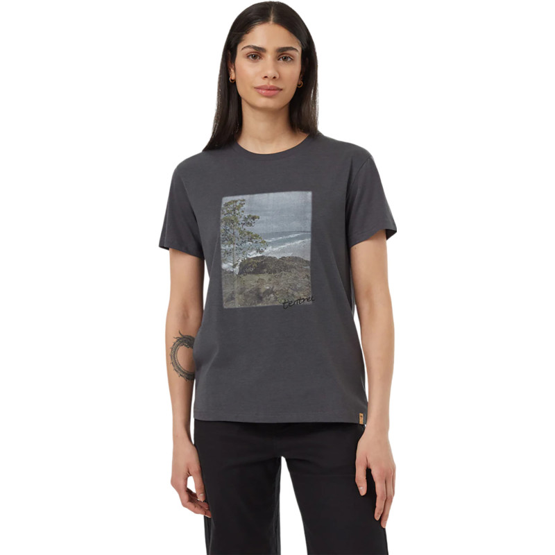 Retro photo illustrated t-shirt - Women