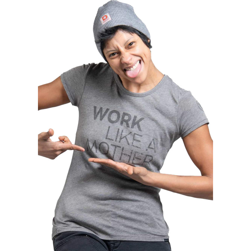 Work Like A Mother Graphic Crew Neck T-Shirt - Women's