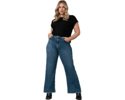 Lola Jeans Jean à jambe large et taille haute Milan - Femme