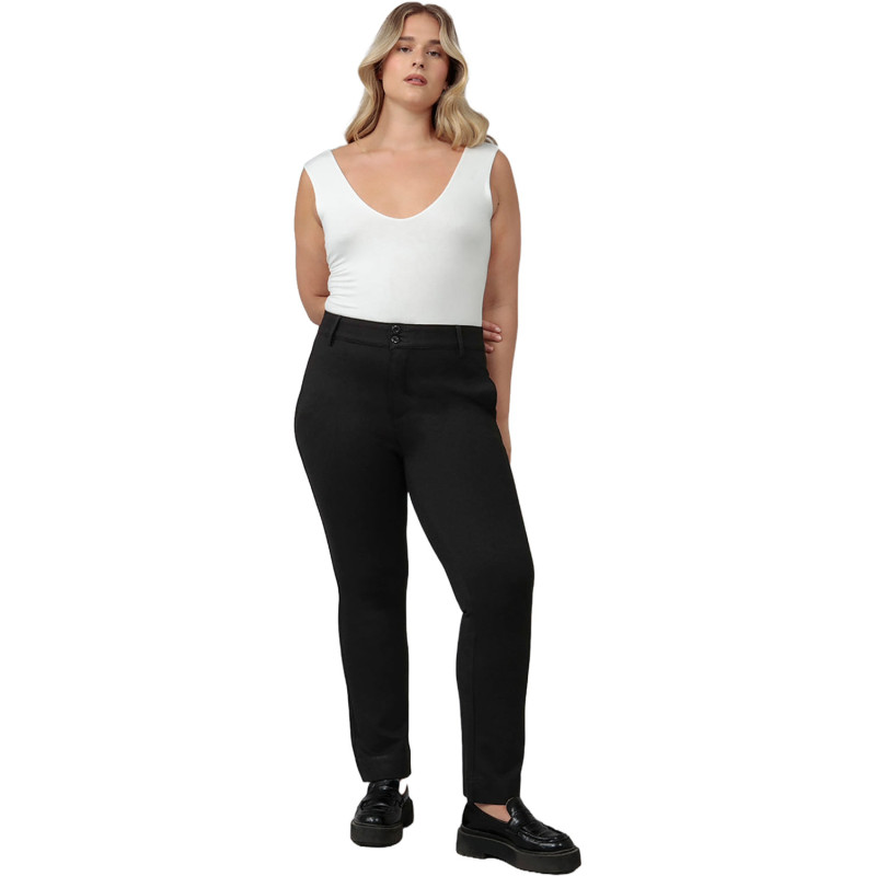 Lola Jeans Pantalon à taille haute Athleisure Elliott - Femme