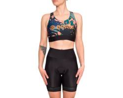 High-waisted cycling shorts - Women