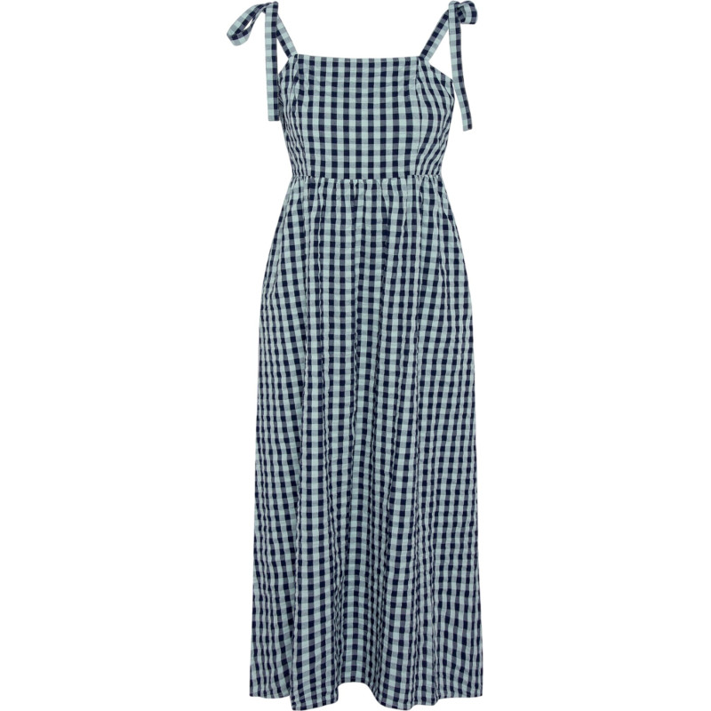 Abigail Gingham Midi Dress - Women's