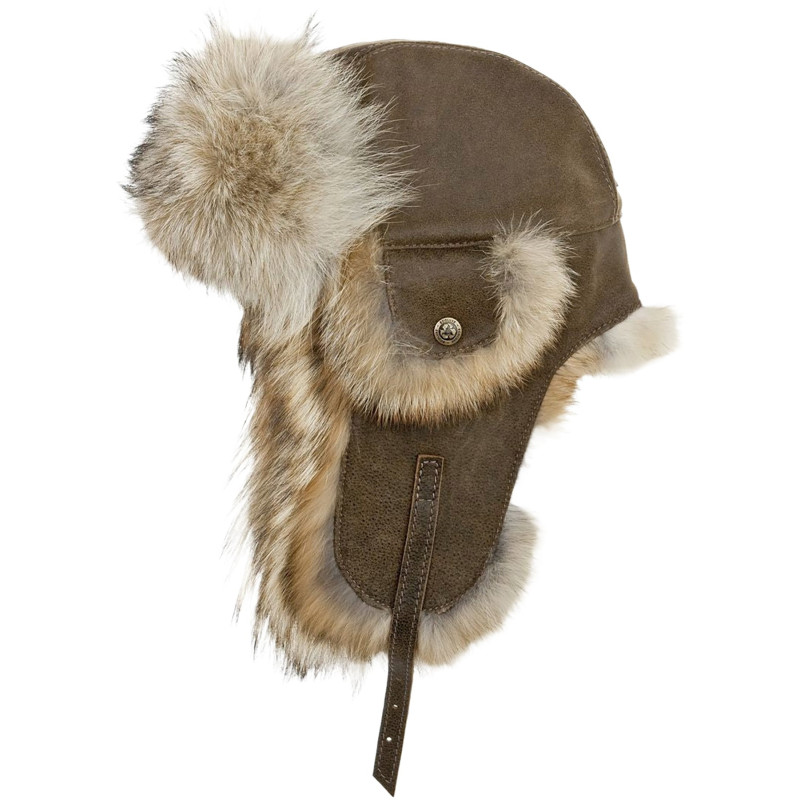 Hat with recycled fur Nassak