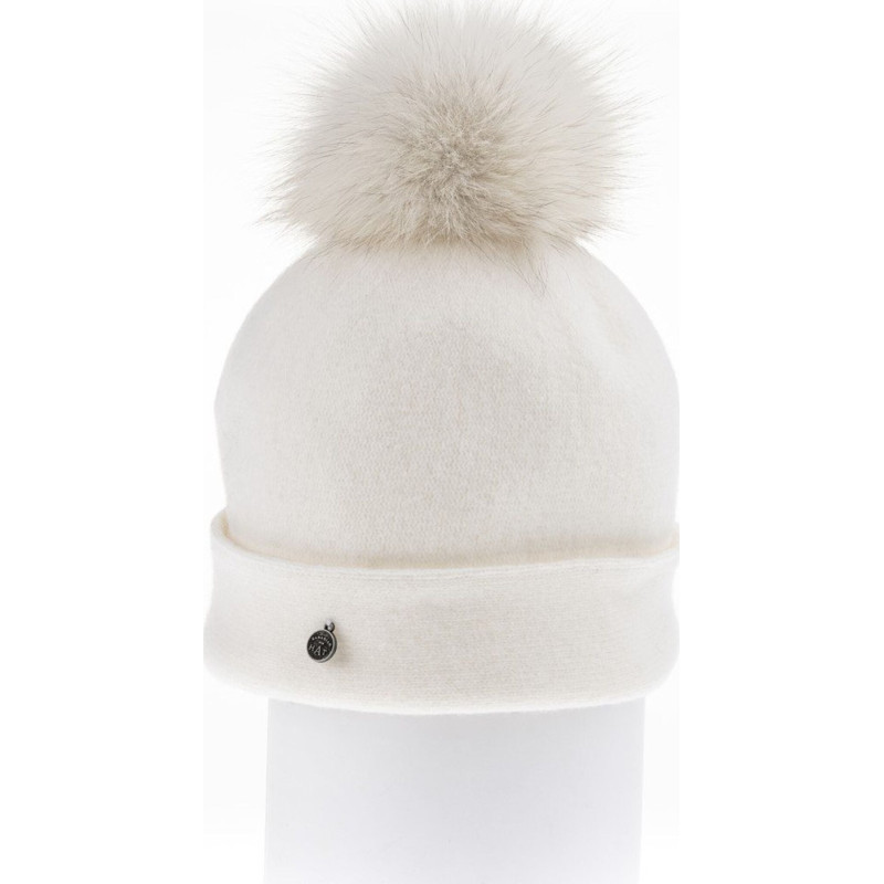 Hat with pompom Odetta Ormos - Women's