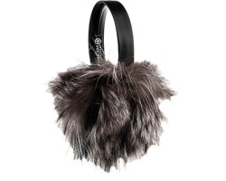 Earmuffs With Repurposed Fur - Women