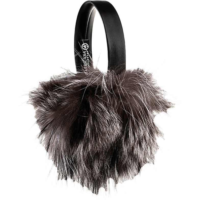 Earmuffs With Repurposed Fur - Women