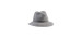 Canadian Hat Chapeau Weran Feutre Imperméable Fedora avec couture - Femme