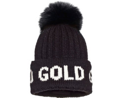 Goldbergh Tuque à pompon en fausse fourrure Hodd - Femme