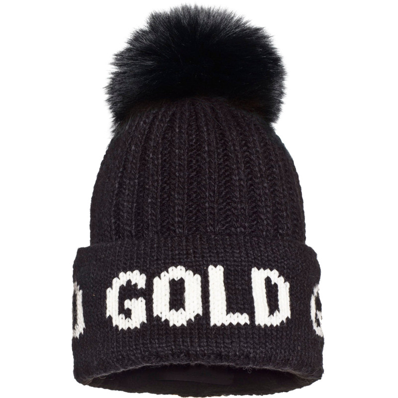 Goldbergh Tuque à pompon en fausse fourrure Hodd - Femme