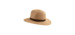 Fabio Ribbon Trim Fedora Hat - Unisex