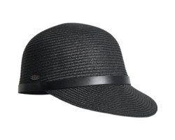 Canadian Hat Casquette courte en paille et bande de cuir Capa - Femme