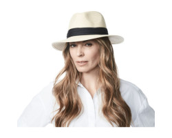 Large Fedora with Franco Trim - Unisex