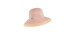 Cuccia large ribbon cloche hat with raffia - Women