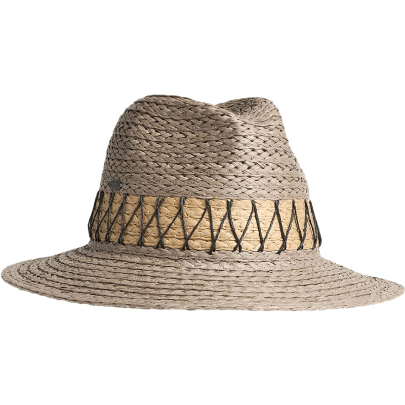 Fedora with Flavio straw band - Unisex