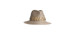 Fedora with Flavio straw band - Unisex