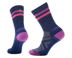 Light Cushion Tube Stripe Mid-Calf Sock - Women's