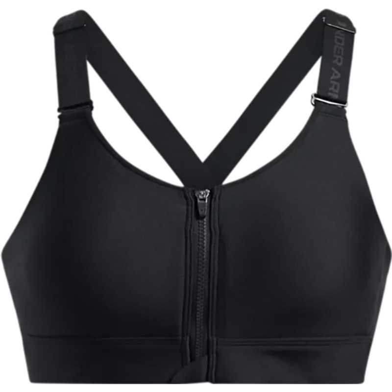 UA Infinity 2.0 High Zip Sports Bra - Women's