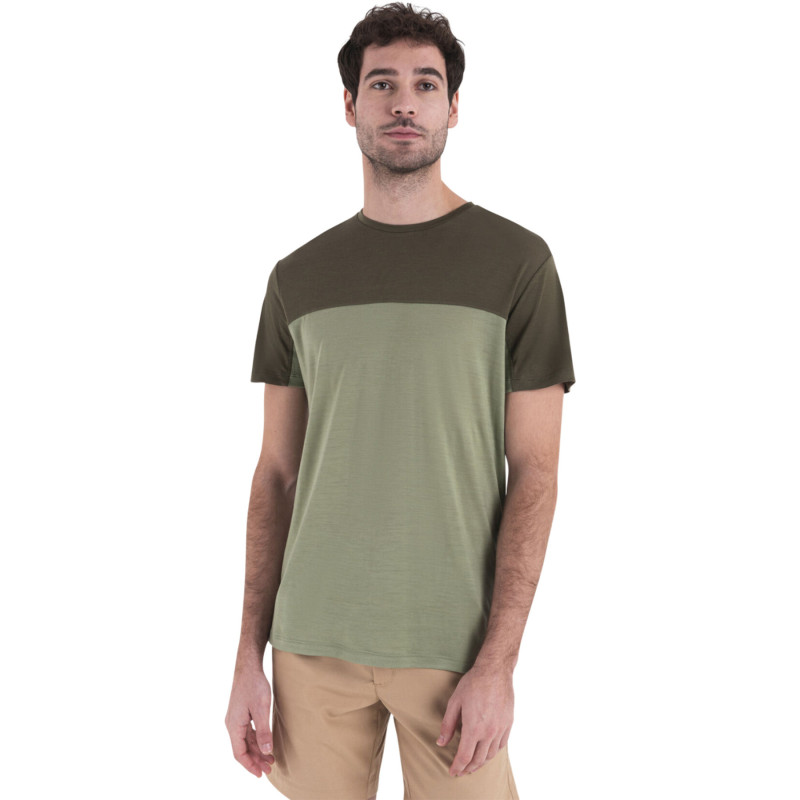 Cool-Lite Sphere III 125 Merino Wool Color Block T-Shirt - Men's