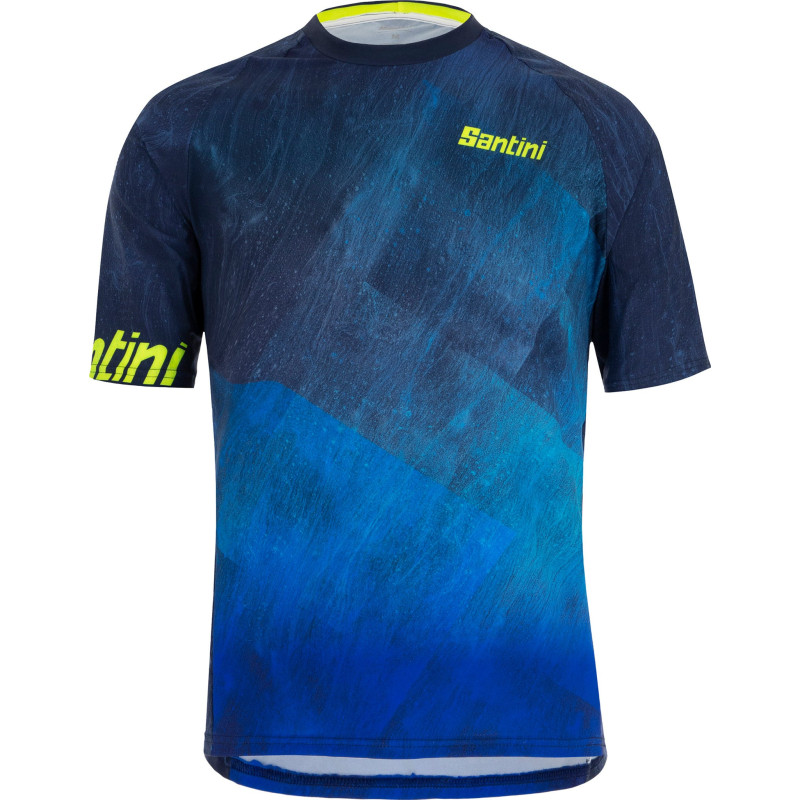 Santini Maillot de vélo de montagne Sasso Rock Design - Homme