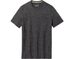 Pocket t-shirt in hemp and merino blend - Men's