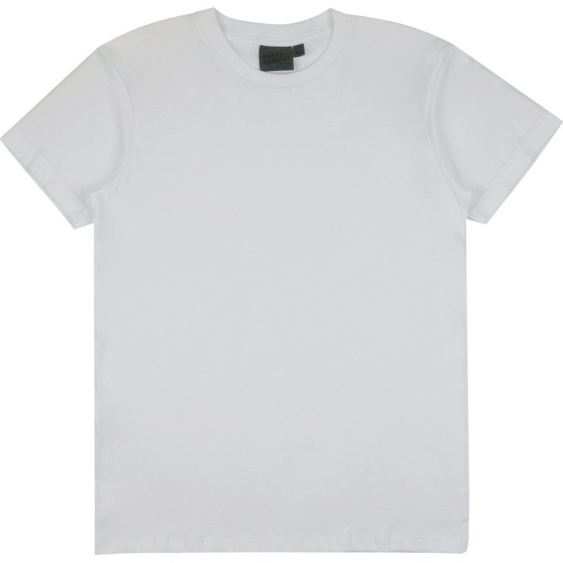 Naked & Famous T-shirt Tubulaire - Ring-Spun Cotton - Blanc - Homme