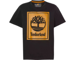 Timberland T-shirt classique à manches courtes avec logo Stack - Unisexe