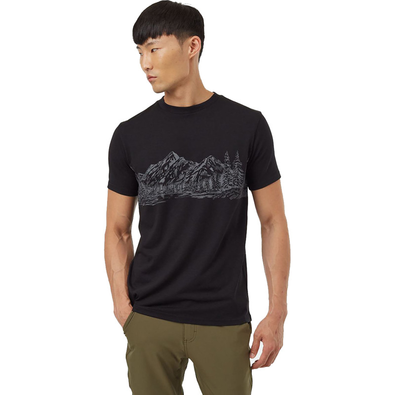 tentree T-shirt Mountain Scenic - Homme