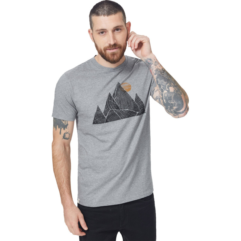 tentree T-shirt classique Mountain Peak - Homme