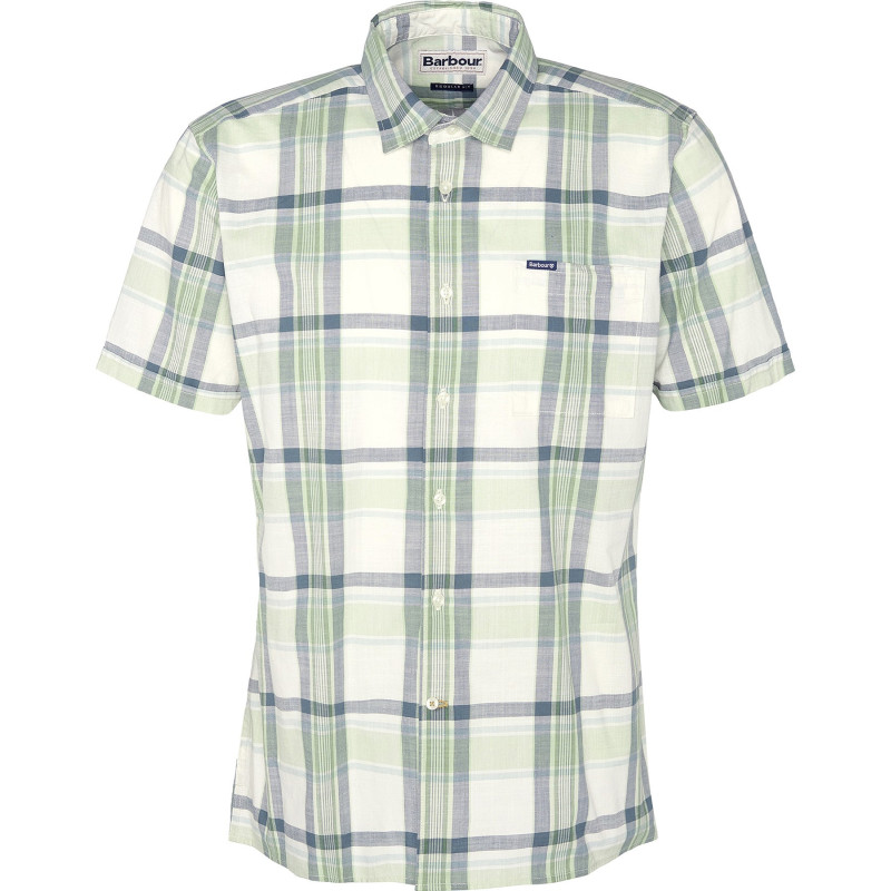 Barbour Chemise d'été à carreaux à manches courtes Rosewell - Homme