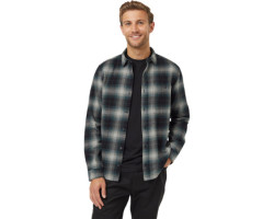 tentree Chemise boutonnée à manches longues en kapok et coton biologique - Homme