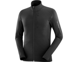 Salomon Manteau en molleton à glissière pleine longueur Essential Lightwarm - Homme