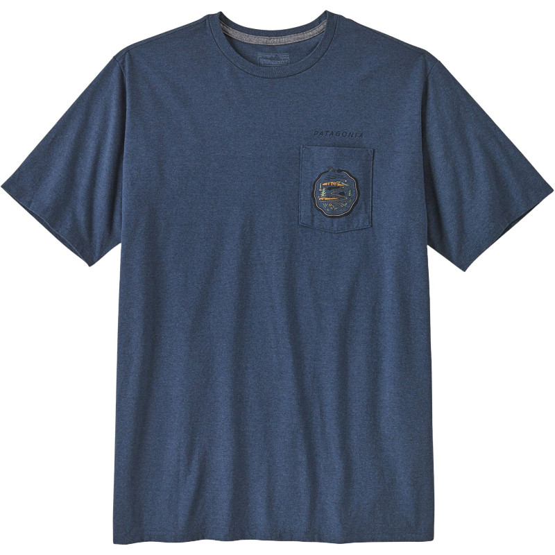 Patagonia T-shirt Responsibili Pocket Commontrail - Homme