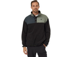 Recycled MicroFleece Contrast 1/4 Snap Fleece Sweatshirt - Men's