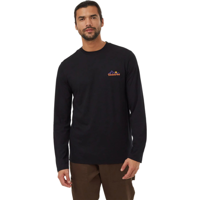 Mountain Wordmark Long Sleeve T-Shirt - Men's